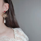 リボンパーティーピアス / Ribbon Party Piercing - Rosepink