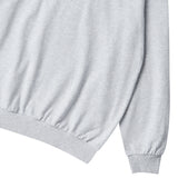 アーチプリンティングスウェット/ARCH PRINTING SWEAT SHIRT-WHITE MELANGE