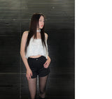 Classic mini pocket high-waist shorts (2 Color)