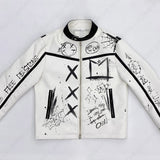 ドローイングカリムバイカージャケット / OWN Drawing Karim Biker Jacket