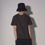 サークルロゴ 1/2 Tシャツ / CIRCLE LOGO 1/2 T SHIRT (DARK GRAY)