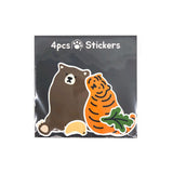 LONG LONG AGO 4PCS STICKERS (6538532520054)