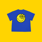 スマイリークルーTシャツ / WTP SMILEY CREW TSHIRT | BLUE