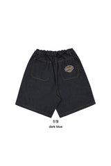 フレイム刺繡バミューダパンツ/VENTIQUE Flame embroidery Bermuda Shorts 2color