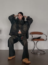 (UNISEX) インアワーウォッシングワイドデニム
