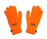 Basic knitted gloves - Orange (4622105247862)