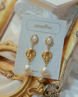 アフロディーテシリーズ - ザアンティークトレジャーピアス / Aphrodite Series - The Antique Treasure Piercing (Gold ver.)
