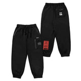 アンバランスヘビースウェットジョガーパンツ/UNBALANCE HEAVY SWEAT JOGGER PANTS PIGEON / BLACK