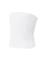 4ウェイマルチトリコットジャージスパンチューブトップ/4-way multi tricot jersey span tube top (white)