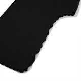 Side-off Midi Skirt [BLACK] (6638398472310)