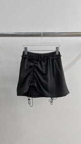 シャーリングミニスカート/SHIRRING MINI SKIRT