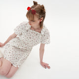 Square Neckline One-piece [Red Flower](Copy) (6593025802358)