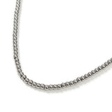 2ウェイハーフリング&ボールネックレス / 2way half ring & ball necklace