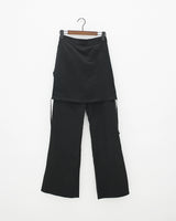 スカートパンツ / black skirt pants