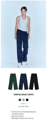 テンパスベーシックパンツ/TEMPUS BASIC PANTS [NAVY]
