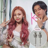  Urban Chic Butterfly Piercing (Kep1er Yeseo, LOONA Yves, Dreamcatcher Yoohyeon, Jiyu Earrings)
