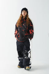 クロスボックスリフレクティブトラックパンツ / BSR2223FWPT031 WD CROSS BOX REFLECTIVE TRACK PANTS BLACK