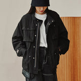 リセントロゴM65ジャケット/RECENT LOGO M65 PARKA_BLACK