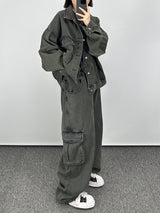 インディゴデニムバルーンパンツ / Indigo Denim Balloon PT