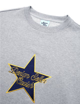 スターロゴ刺繡スウェットシャツ/STAR LOGO EMB SWEATSHIRT GREY(CV2CFUM462A)