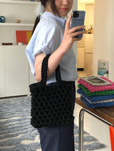 フルーツネットバッグ/fruit net bag (black)