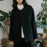 unisex tweed jacket black