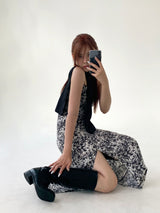 (L/S Collection)  Black Swan Dress
