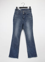 ウエストスリットブーツカットパンツ/no.2326 waist slit bootcut pants
