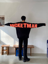 14 Rocket Lettering Round Knit (3color)