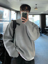 クロウォーマーラウンドニット/CLO WARMER ROUND KNIT(4COLOR)