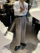 トゥームツータックワイドスラックス / Tomb Two-Tuck Wide Slacks (6 colors)