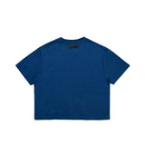 MOMS FAVORITE FIT CROP T-SHIRT NAVY