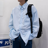 ミニマルノーエージングオーバーサイズシャツ/SI Minimal No-Aging Oversized Shirt (11 colors)