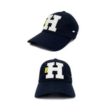 H-BALL CAP_NAVY (6688618545270)