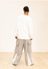 DIVISION WIDE CARGO STRING PANTS