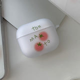 Cherry Tomato AirPods Case_matt