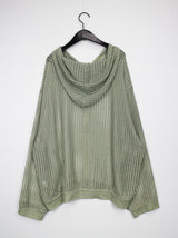 ネットフードジップアップ/Net Hood Zip Up (2color)