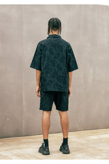 PAISLEY JAQUARD SHORT PANTS (6571454496886)