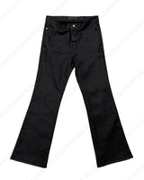 EN Coated Washing Bootcut Slim Pants