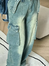 Tosco cargo denim pants