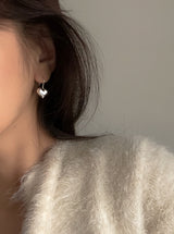 ハートフックピアス / heart hook earring