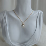 Elegant Layered Pearl Choker Necklace - Gold color