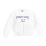 24Tベイツリーロゴスウェットシャツ/24T BAY TREE LOGO SWEATSHIRTS, WHITE