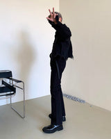 ダメージオーバークロップジャケット/MG601 Damage Over Cropped Jacket
