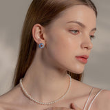 2022パントンドーナツマーブリングピアス/2022 Pantone Doughnut Marbling earring (BP)