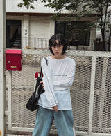 トランスステッチ長袖 (3 color)