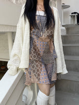 サマールーズショールニットカーディガン / Summer Loose Shawl Knit Cardigan