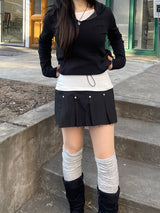 ミックスフードスウェットシャツ / Mixed hooded sweatshirt.