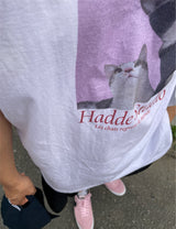 ピンクキャットTシャツ / PINK CAT T-SHIRT