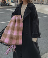 （WOOL）プラッターウィンターアンバランスオーバーロングコート